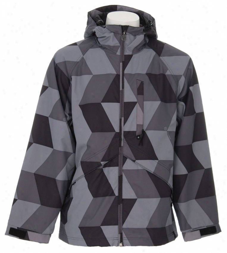 Special Blend Control Snowhard Jacket Negro Check Splash