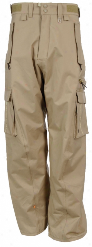 Special Blend Division Snowboard Pants Olive Gray