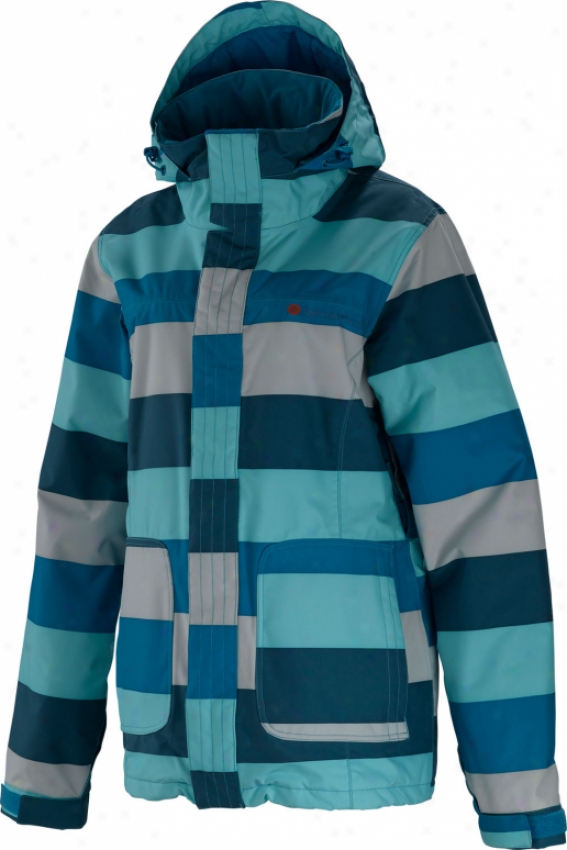 Special Blend Joy Snowboard Jacket Big Stripe South Beach