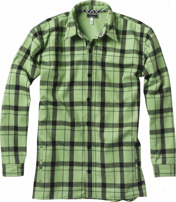 Particular Blend Last Csll Flannel Shirt Mojito/hawthorne Plaid