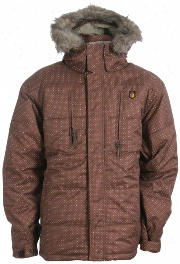 Special Blend Ninety Five Snowboard Jacket Chocolate Dots