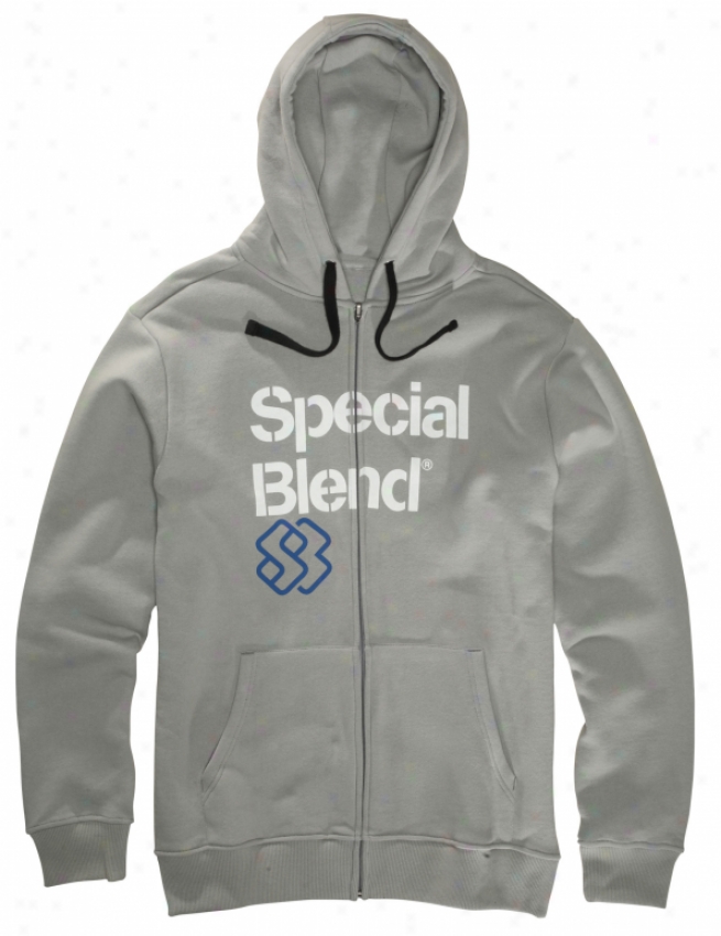 Special Blend Principal Fullzip Hoodie Cement Ledge