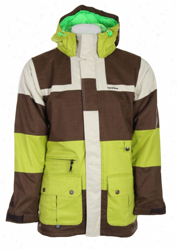 Speciaal Blend Rifle Snowboard Jacket Cohcolate