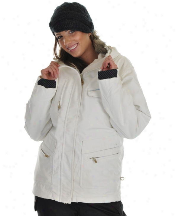 Special Blend Shifter Snowboard Jacket White Cord