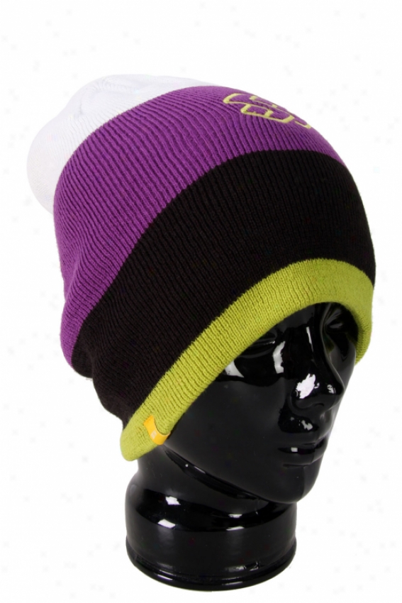 Special Blend Stripes Beanie Snow