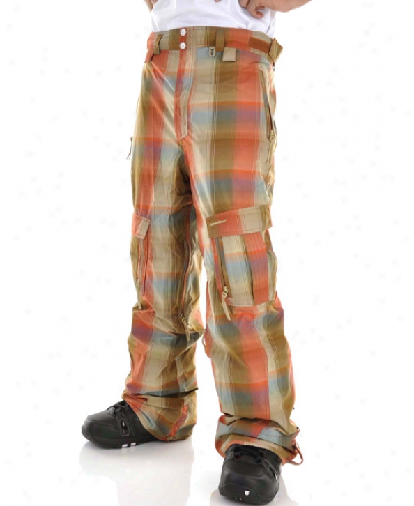 Special Blend Toofer Snowboard Pants Brent Plaid