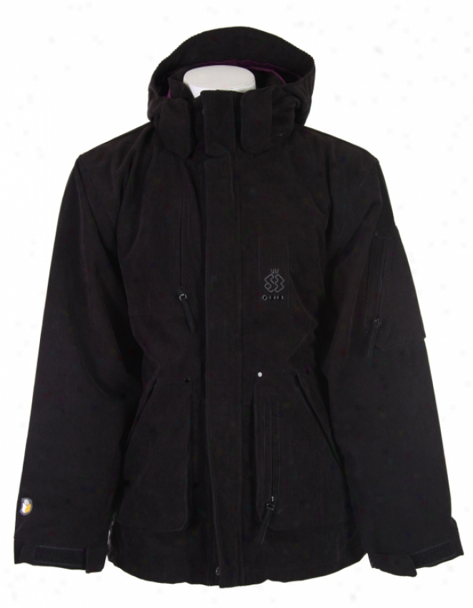 Special Blend Utility P Snowboard Jacket Black Cord