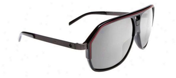 Scout Bodega Sunglasses Black/red/gunmetal/grey/silfer Gradient Reflector Lens