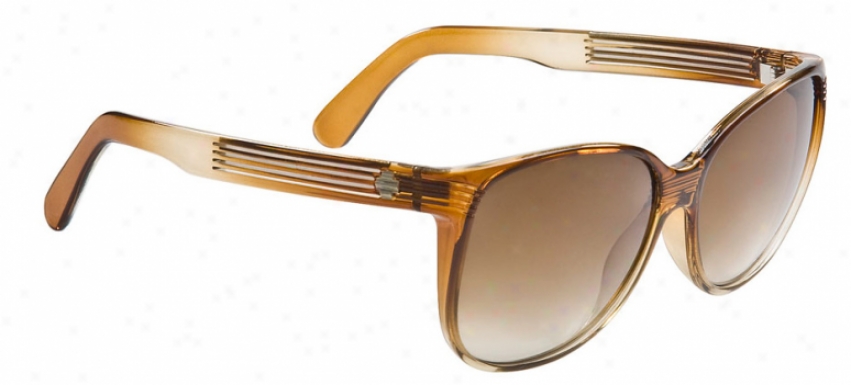 Spy Clarice Sunglasses Brown Fade/bronze Fade Lens