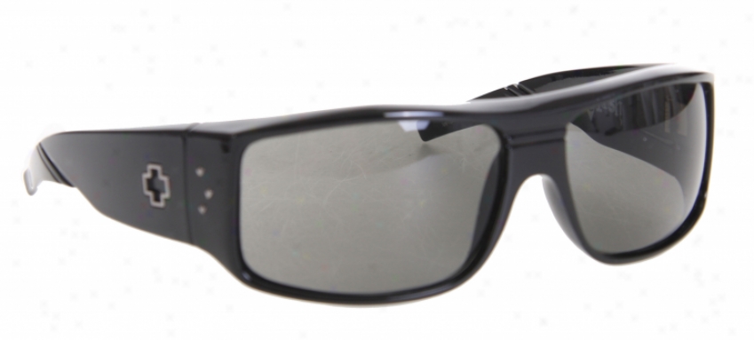 Spy Clqsh Sunglasses Gloss Black/grey Lens