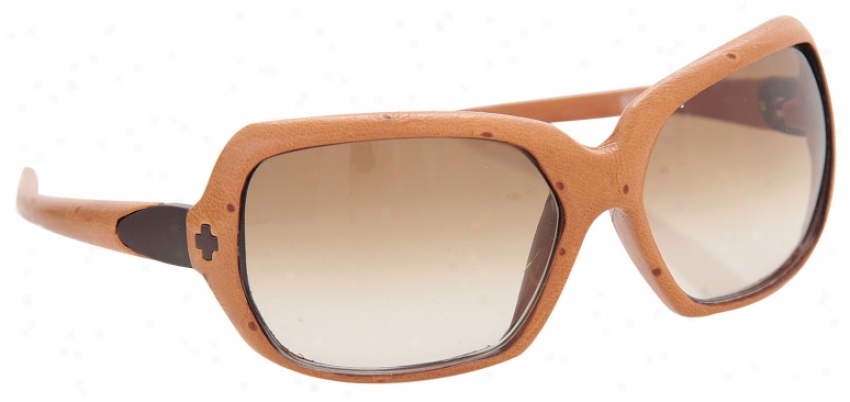 Spy Dynasty Sunglasses Tan Ostrich/bronze Fade Lens