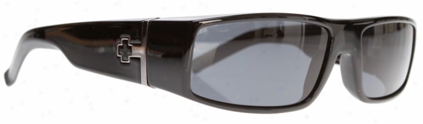 Spy Griffin Sunglasses Gloss Black/grey Lens