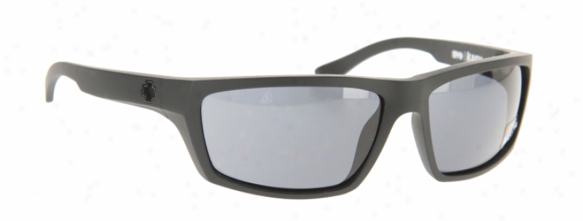 Spy Kash Sungalsses Matte Black/grey Lens