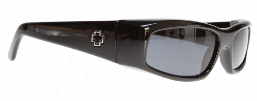 Spy Mc Sunglasses Gloss Black/grey Lens