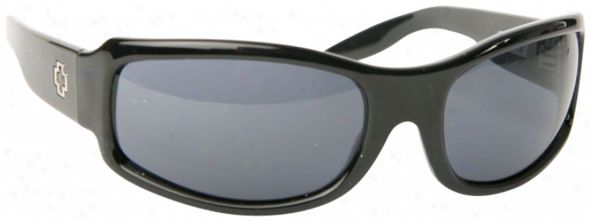 Spy Mode Sunglasses Black/grey Arc Lens