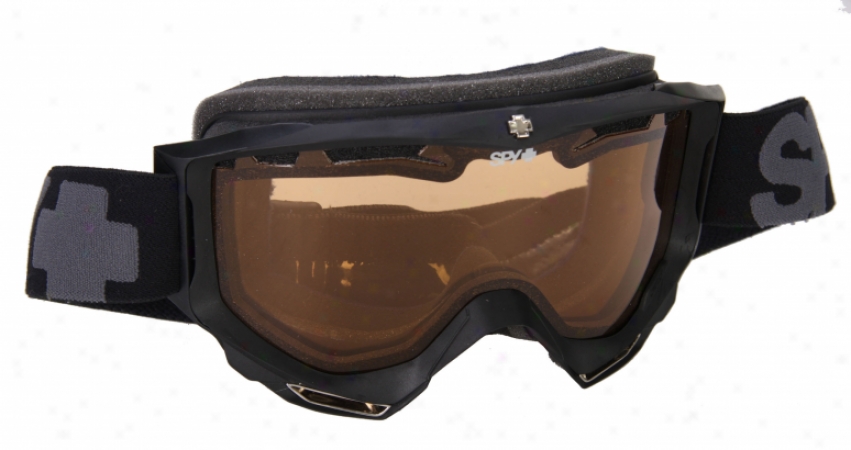 Spy Omega Snowboard Goggles Matte Black/persimmon Lens