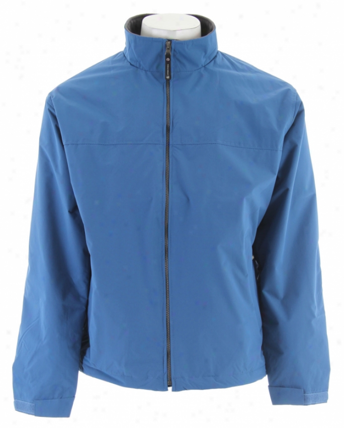 Stormtech Apex Fleece Lined Jacket Cool Blue/granite