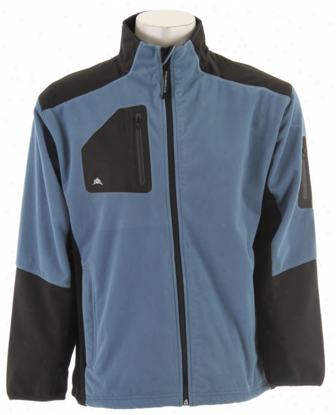 Stormtech Denali Performance Fleece Jacket Pacific Blue/black