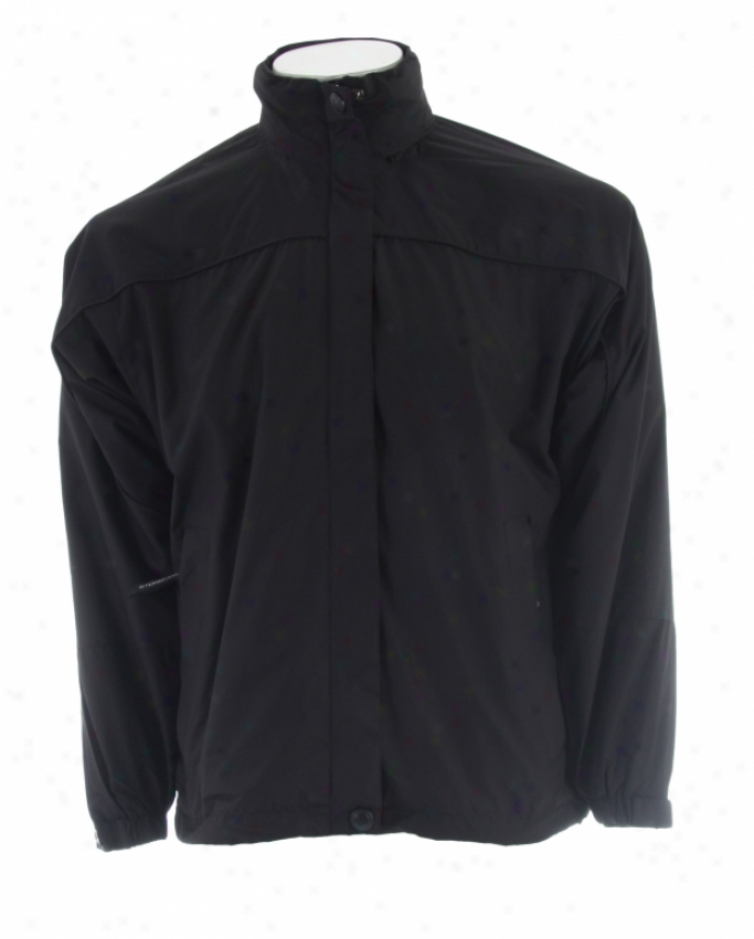 Stormtech Fleet Ripstop Rainshell Jacket Blafk