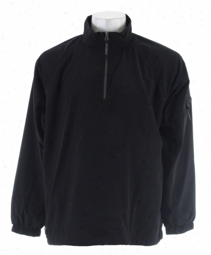 Stormtech Geos Micro L/s Windshirt Black