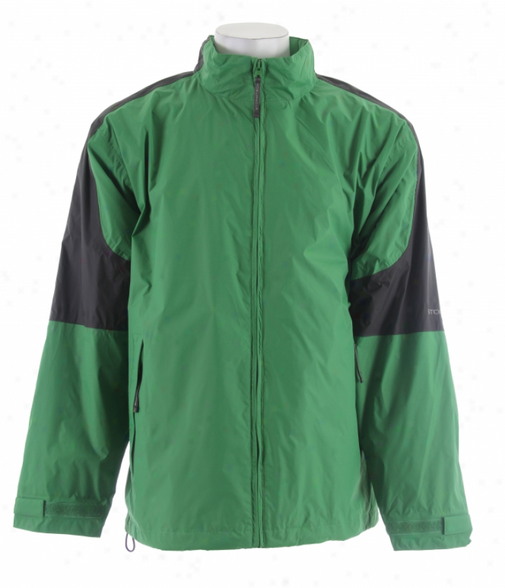 Stormtech Nautilus Packable Storm Jacket iKwi/granite