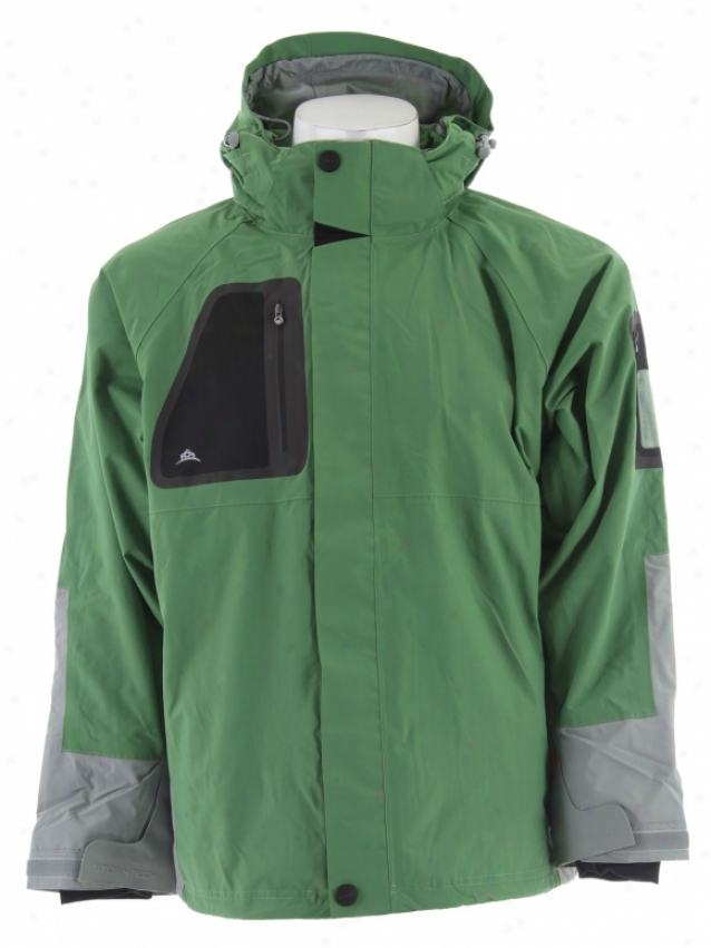 Stormtech Triton H2xtreme Shell Jacket Kiwi/greystone