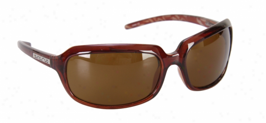 Suncloud Poply Sunglasses Cola Backpaint/brown Polarized