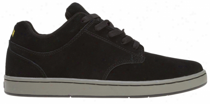 Supra Dixoj Skate Shoes Blaack Canvas/grey