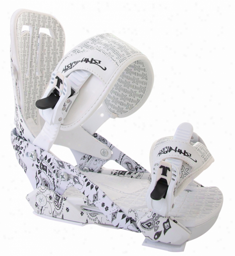 Technine Coulter Pro Military Snow6oard Bindings White Paisley