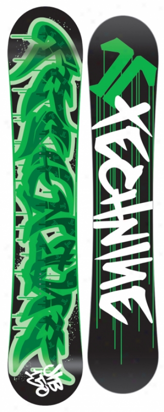 Technine Jib Snowboard Green 153