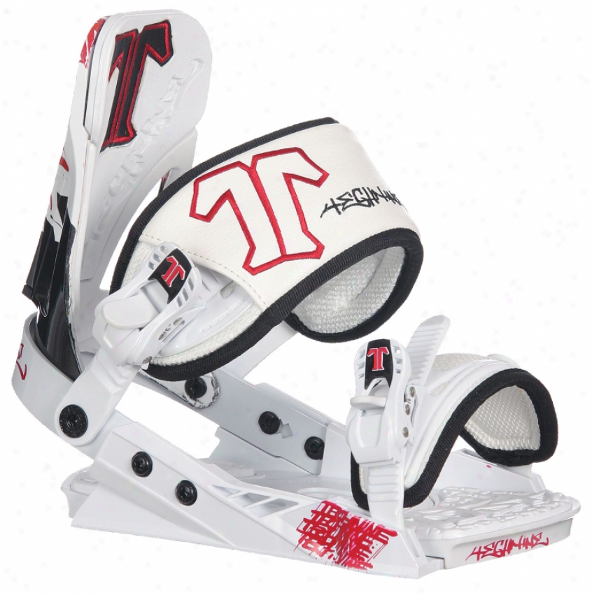 Technine Mass Appeal Snoqboard Bindings White