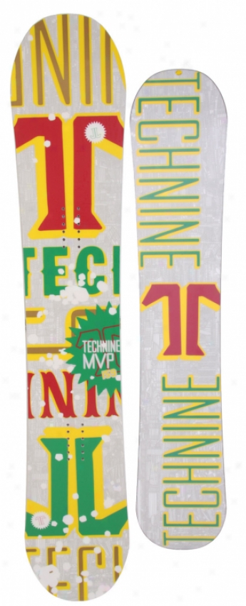 Tecunine Mvp Series Snowboard 153 Rasta