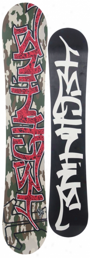 Technine Split T Snowboard 157 Wide Army Camo