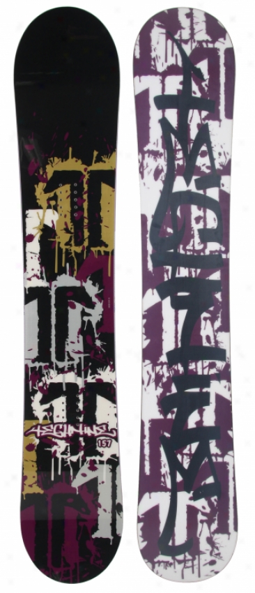 Technine Split T Splatter Snowboard Black 157