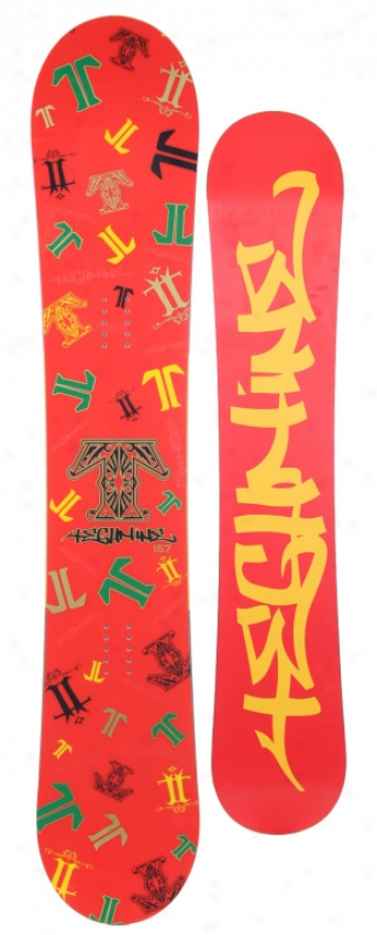 Technine T-money Snowboard Rasta 155