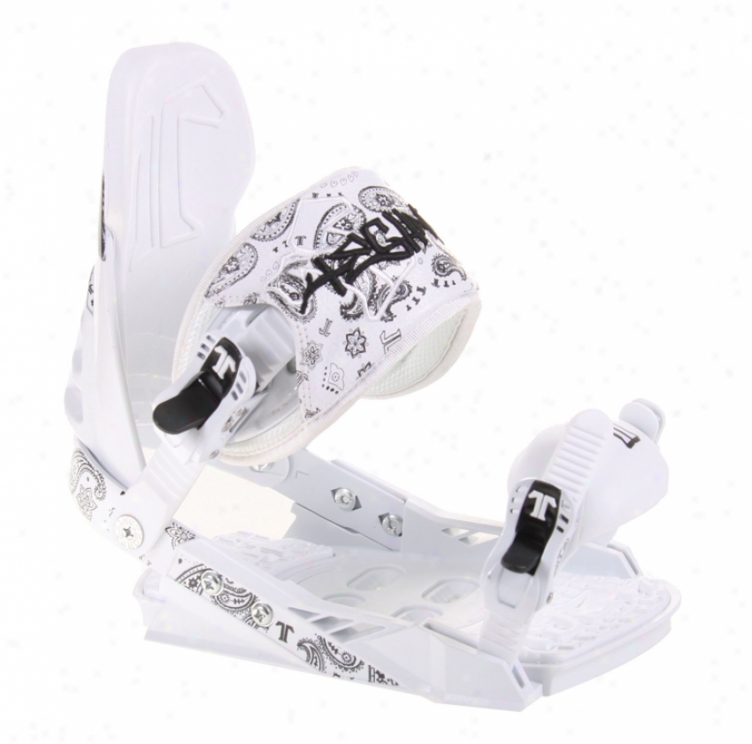 Technine T Nine Snowboard Bindings White