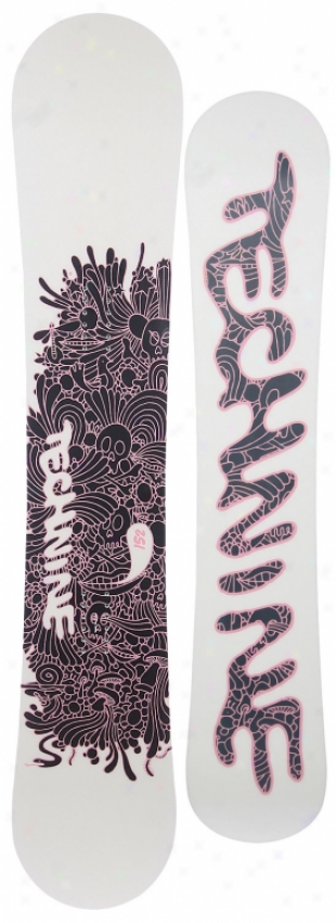 Technine T9 Series Snowboard White/black 152