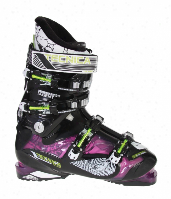 Tecnica Aget 90 Ski Boots T Purple/black
