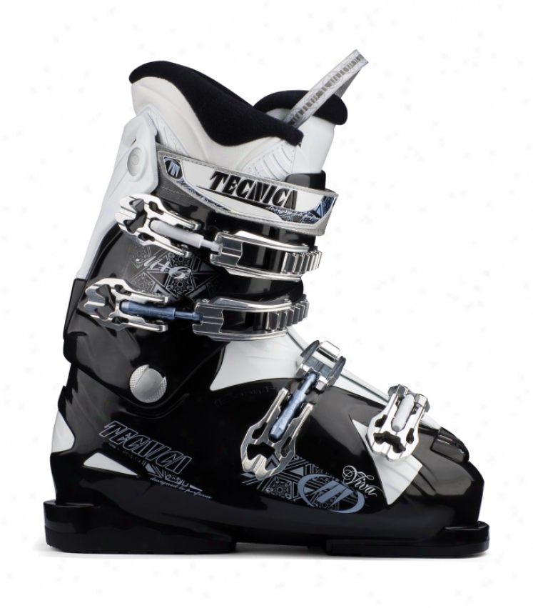 Tecnica Viva M 6 Ski Boots White/black