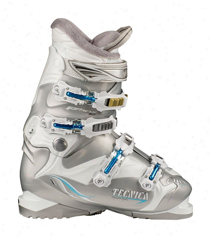 Tecnica Viva P60 Comfort Ski Boots Whtie/silver