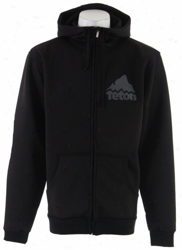 Teton Team Bonded Hoodie Black