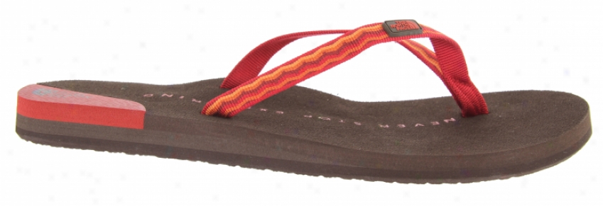 The North Face Ava Sandals Red/brown