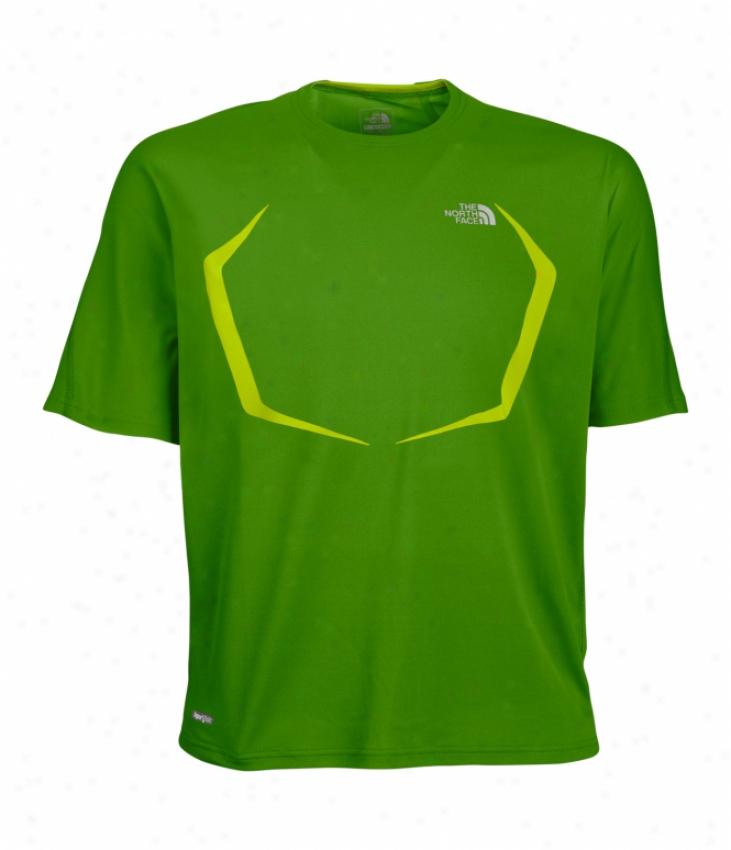 The North Face Better Tham Naked Crew Base Layer Top Island Grass Green