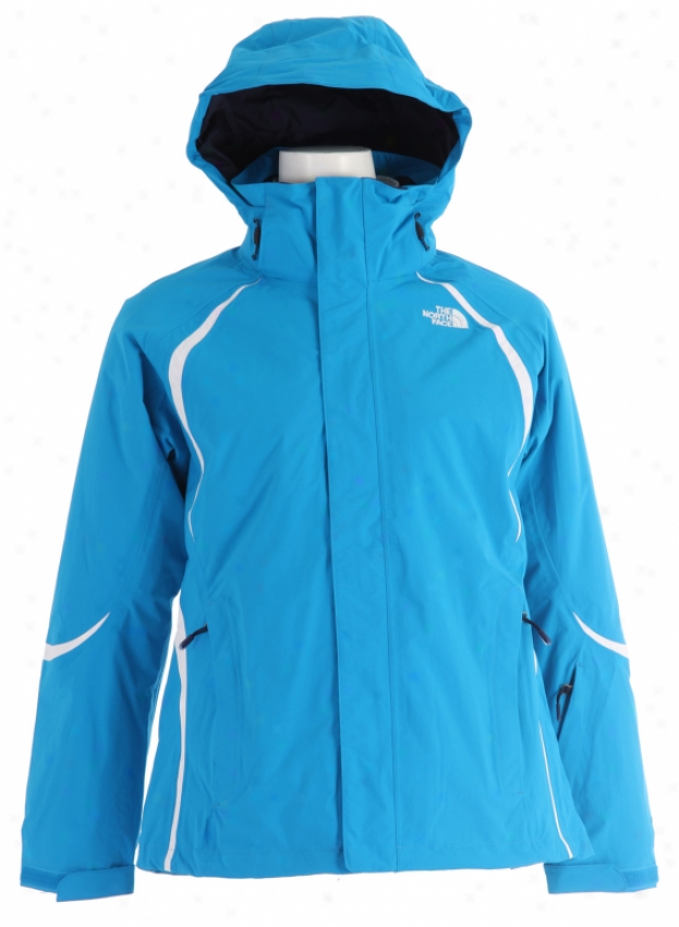 The North Facee Deuces Triclimate Ski Jacket Acoustic Blue