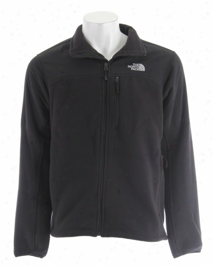 The North Face Dualie Fleece Jacket Black