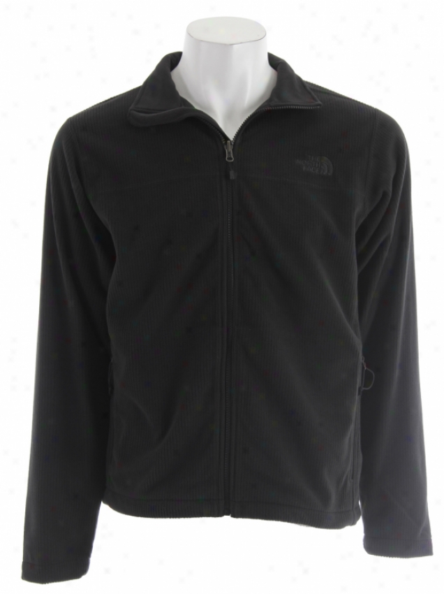 Th North Face Fly Fleece Jacket Black