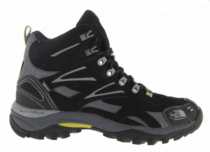 The North Face Hedgehog Tall 3 Gtx Hiking Shoes Black/green