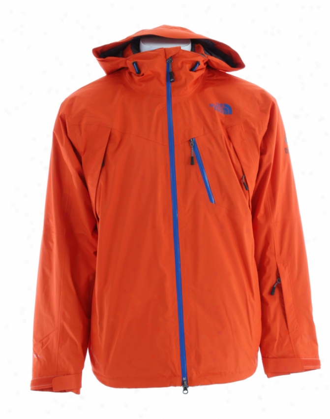 The North Face Kapwall Ski Jacket Glare Orange