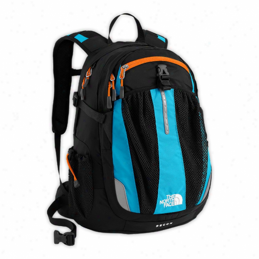 The North Face Recon Backpack Tnf Black/acoustic Blue