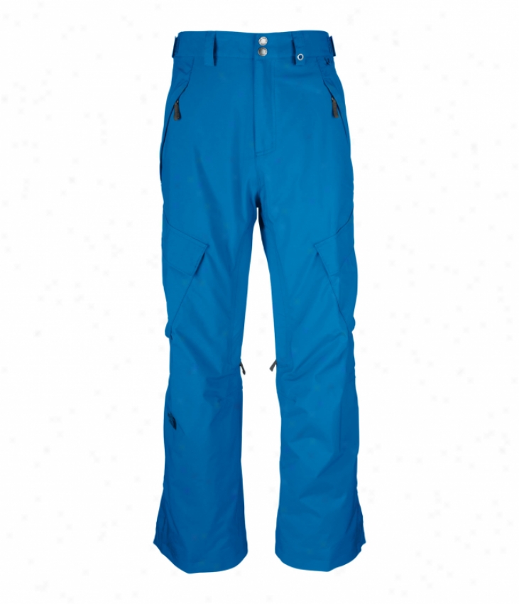 Ths North Face Slasher Cargo Ski Pants Insane Blue